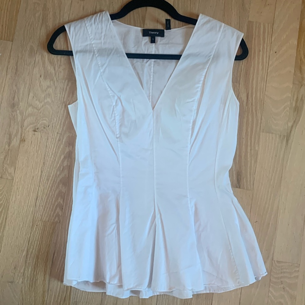 Theory Peplum Blouse